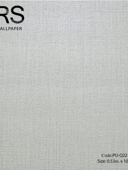 วอลเปเปอร์พื้นเรียบโทนสีม่วงอ่อนอมสีขาวขุ่นมีกลิตเตอร์สีเงิน PU-Q22