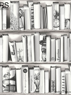 วอลเปเปอร์ ลายชั้นหนังสือ KA-D15