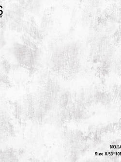 วอลเปเปอร์ลายปูนขัดหยาบโทนสีขาว LOF-F02