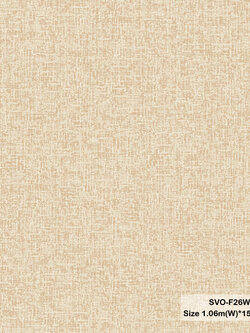 วอลเปเปอร์สีน้ำตาลอ่อน SVO-F26W