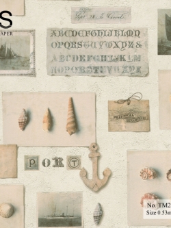 วอลเปเปอร์ลายร้านกาแฟ No.TM2-B49