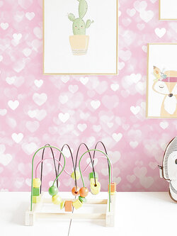 วอลเปเปอร์ห้องเด็ก ลายหัวใจ Love Holic No.DW-C37W