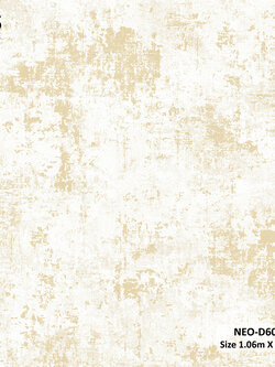 วอลเปเปอร์ลายปูนเปลือยคอนกรีต สีน้ำตาลทอง NEO-D60W