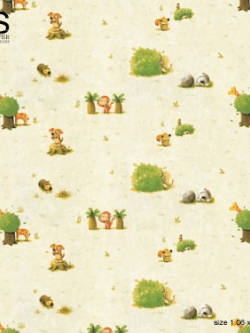 วอลเปเปอร์ ลายการ์ตูน SYM-B80W