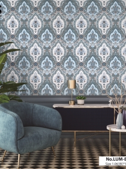 วอลเปเปอร์ Moroccan style No.LUM-B18W