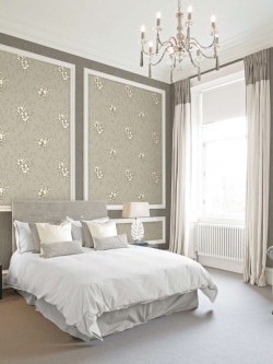 วอลเปเปอร์ลายดอกไม้ สไตล์วินเทจ RM-C19W