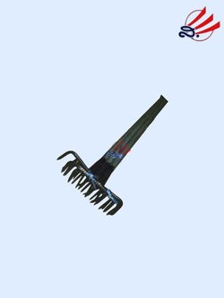 คราด 6ซี่ชน ด้ามแป็บ