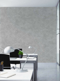 วอลเปเปอร์สไตล์ Loft ลายปูนคอนกรีตสีเทา CAS2-D76