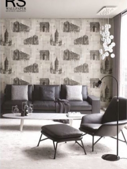 วอลเปเปอร์ ลายตึก SYM-B11W