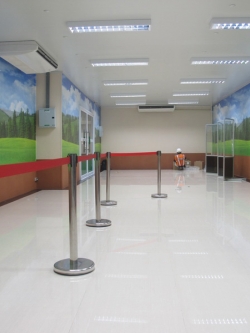 งานติดตั้งวอลเปเปอร์ ภาพวิวไร้รอยต่อ@Toyota