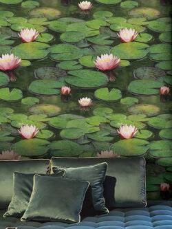 วอลเปเปอร์ลายใบบัว NA4-D64W