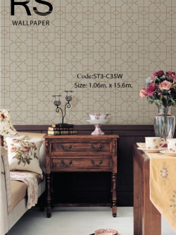 วอลเปเปอร์ลายฉลุโมเดิร์น ST3-C35W