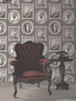 วอลเปเปอร์ ลายกรอบรูป KA-D34