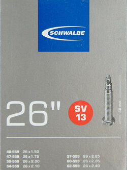 Schwalbe 26"x1.5-2.5 SV13 จุ๊บเล็ก