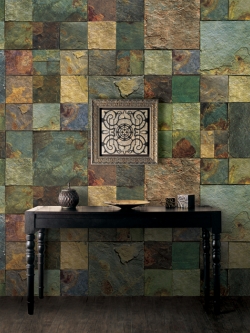 วอลเปเปอร์ ลายอิฐ หิน ไม้ NA-D03W