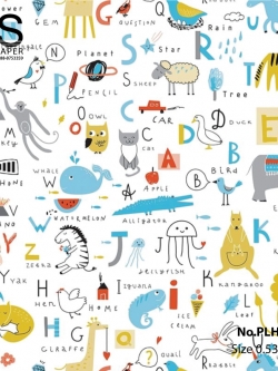 วอลเปเปอร์ ลายการ์ตูนน่ารัก No.PLH-D10