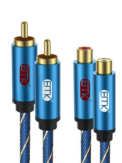 ERTK RCAExtension สายเพิ่มความยาวสำหรับสาย RCA ให้เสียงต้นฉบับที่ชัดเจน ประกันศูนย์ไทย
