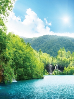 วอลเปเปอร์ ภาพวิวน้ำตก SS0471