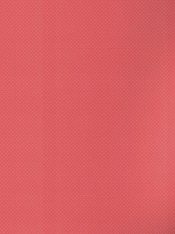 วอลเปเปอร์ลายจุด พื้นแดงชมพูสด จุดขาว FD2-B18