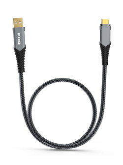 FiiO LA-TC1 สายชาร์จ/สายดาต้า USB TypeA เป็น TypeC สำหรับ เครื่องเสียง, DAC, PC, Smartphone