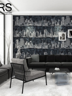 วอลเปเปอร์ ลายตึก OLI-M63W