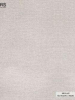 วอลเปเปอร์ ลายผ้าสีเทาอ่อน ผสมกลิตเตอร์สีเงิน AW3-A15