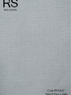 วอลเปเปอร์เทกเจอร์ผ้าลายตารางสี่เหลี่ยมเล็กพื้นโทนสีเทาอมเขียว PF3-D27