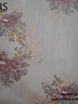 วอลเปเปอร์ ลายดอกไม้ No.BRT-S32