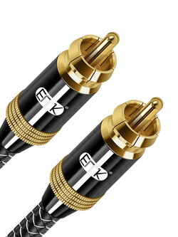 ERTK PremiumCoaxial สายสัญญาณแบบ SPDIF 5.1 โคแอคเชียล รองรับ เครื่องขยายเสียง ซับวูฟเฟอร์ ทีวี ประกันศูนย์ไทย