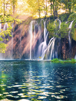 วอลเปเปอร์ภาพน้ำตก (สั่งผลิต)