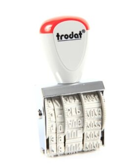 ตรายางวันที่ ภาษาอังกฤษ-อารบิก TR-1010/E (ขนาด 4mm.)