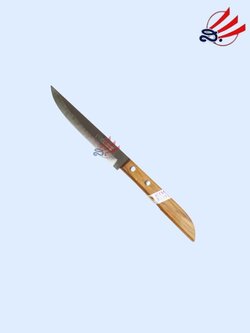 Kiwi Knife มีดKiwi มีดปอกผลไม้ปลายแหลมสแตนเลสกีวี 501 ด้ามไม้ 5"