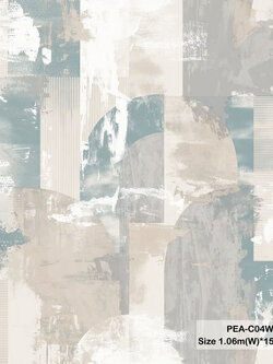 วอลเปเปอร์สไตล์โมเดิร์นลายแอพสแตรก PEA-C04W