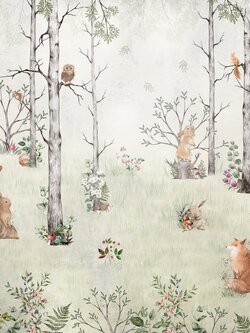 วอลเปเปอร์ห้องเด็ก ลายการ์ตูน (สั่งผลิต)