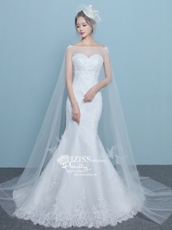 BR309 **พรีออเดอร์**ชุดแต่งงาน&ชุดเจ้าสาวแบบยาวสีขาวเกรดพรีเมี่ยม หรูหราน่ารัก สวยโดดเด่นไม่ซ้ำใคร