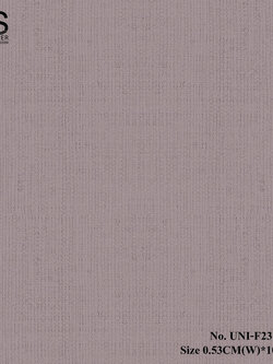 วอลเปเปอร์ติดผนัง ลายกระสอบสีน้ำตาล No.UNI-F23