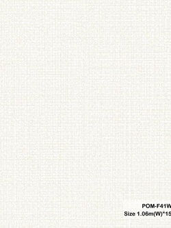 วอลเปเปอร์ สีครีมอ่อน POM-F41W