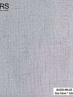 วอลเปเปอร์ สีเทาอมน้ำตาลแทรกเส้นดำ ปนกลิตเตอร์สีเงิน AUD3-ML10