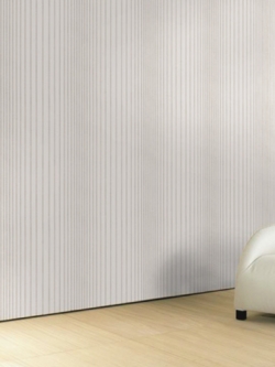 วอลเปเปอร์ลายเส้นโมเดิร์นสีเนื้อเงาสลับเทกเจอร์โฟมด้านสีขาว EST-F12