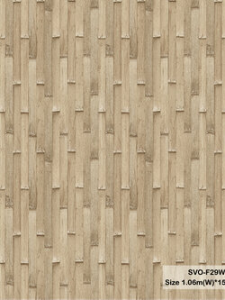 วอลเปเปอร์สไตล์ญี่ปุ่นลายไม้ไผ่เล็ก สีน้ำตาล SVO-F29W