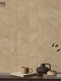 วอลเปเปอร์สไตล์โมเดิร์น สีน้ำตาลทอง BEL-C11W