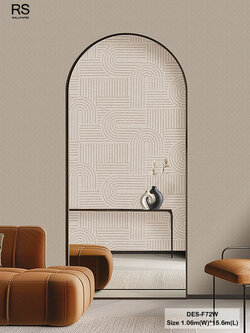 วอลเปเปอร์สไตล์โมเดิร์น สีน้ำตาล DES-F72W