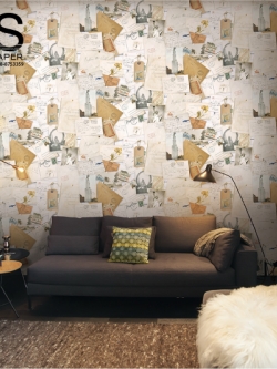 วอลเปเปอร์ อาร์ต เก๋ SEN-F19W