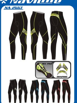 NAVILINE : NA2557 กางเกงจักรยานขายาว