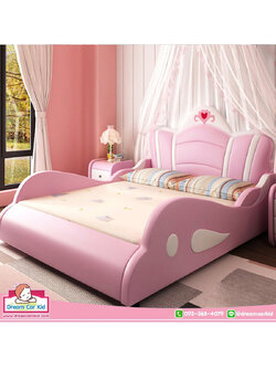 เตียงเด็กผู้หญิง รุ่น BDYA-610 ขนาด 3.5 ฟุต (มี3สีให้เลือก)