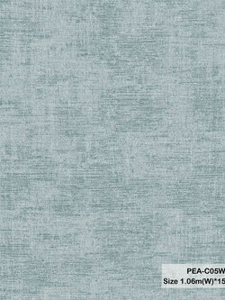 วอลเปเปอร์สีเขียวอมเทา PEA-C05W