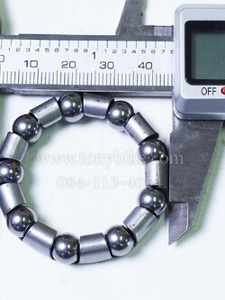 ลูกปืนกระโหลกกลางจานเลื้อย จักรยาน ขนาด 45 mm.