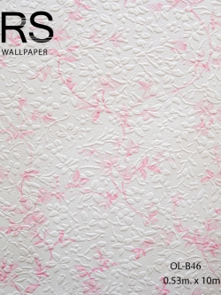 วอลเปเปอร์ลายดอกไม้ OL-B46