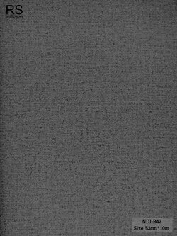 วอลเปเปอร์ ลายผ้า สีเทา NDI-R42