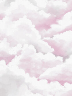 วอลเปเปอร์ลายท้องฟ้า สีชมพูขาว VC-D168W